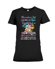 November Girl Premium Fit Ladies Tee tile