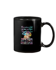 November Girl Mug tile