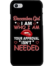 December Girl Phone Case tile