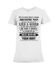 Awesome Man November Premium Fit Ladies Tee tile