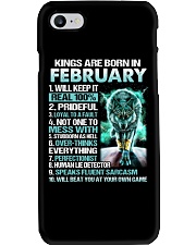 February Man Phone Case tile