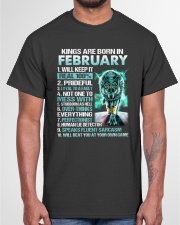 February Man Classic T-Shirt garment-tshirt-unisex-front-03