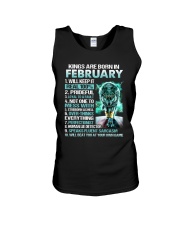 February Man Unisex Tank tile