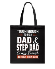 Dad And Step Dad Tote Bag tile