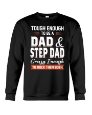 Dad And Step Dad Crewneck Sweatshirt tile