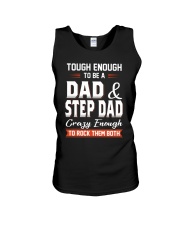 Dad And Step Dad Unisex Tank tile