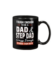 Dad And Step Dad Mug tile