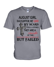 August Girl V-Neck T-Shirt tile