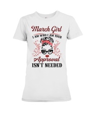 March Girl Premium Fit Ladies Tee tile