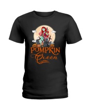 Halloween Pumpkin Queen Ladies T-Shirt tile