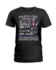 March Girl Ladies T-Shirt tile