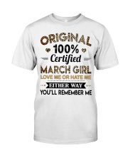 March Girl Premium Fit Mens Tee tile