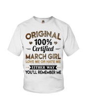 March Girl Youth T-Shirt tile