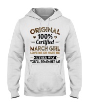 March Girl Hooded Sweatshirt tile