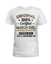 March Girl Ladies T-Shirt tile