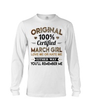 March Girl Long Sleeve Tee tile