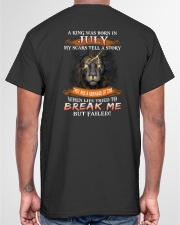 July Man Classic T-Shirt garment-tshirt-unisex-back-04