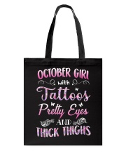 October Girl Tote Bag tile