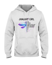 January Girl Hooded Sweatshirt front