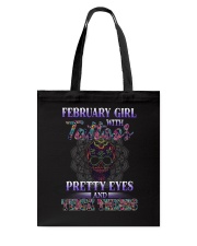 February Girl Tote Bag tile