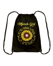 March Girl Drawstring Bag tile