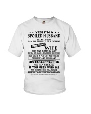July Spoiled Husband Youth T-Shirt tile