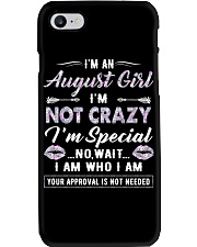 August Girl Phone Case tile