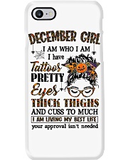 December Girl Phone Case tile