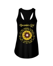 November Girl Ladies Flowy Tank tile