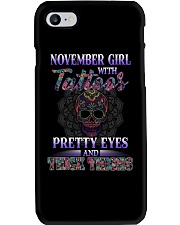 November Girl Phone Case tile