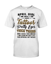 April Girl Premium Fit Mens Tee tile