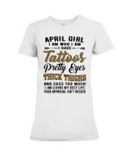 April Girl Premium Fit Ladies Tee tile