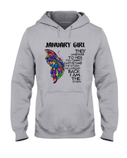 January Girl Hooded Sweatshirt front