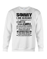 Sorry January Crewneck Sweatshirt tile