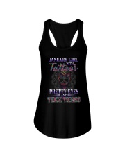 January Girl Ladies Flowy Tank tile