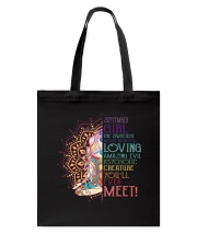 September Girl Tote Bag tile