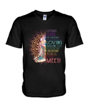 September Girl V-Neck T-Shirt tile