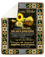 To My Loving Mother Sherpa Fleece Blanket tile