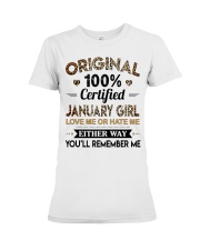 January Girl Premium Fit Ladies Tee tile
