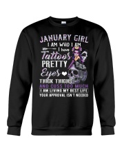 January Girl Crewneck Sweatshirt tile