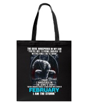February Man Tote Bag tile