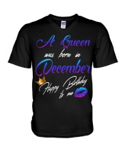 December Girl V-Neck T-Shirt tile