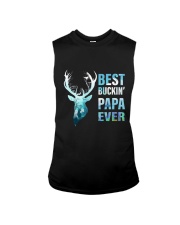 Best Buckin Papa Ever Sleeveless Tee tile