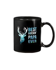 Best Buckin Papa Ever Mug tile