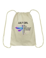 July Girl Drawstring Bag tile