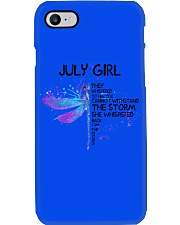 July Girl Phone Case tile