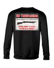 No Trespassing Crewneck Sweatshirt tile