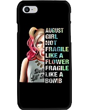 August Girl Phone Case tile