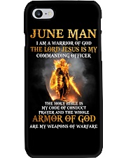 June Man Phone Case tile