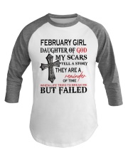February Girl Baseball Tee tile